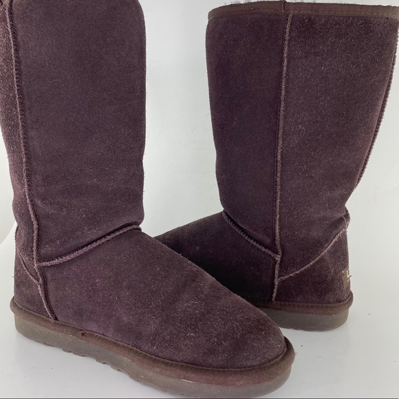 UGG Classic Short Boot Dark Chocolate Brown Size 6 - Picture 14 of 14